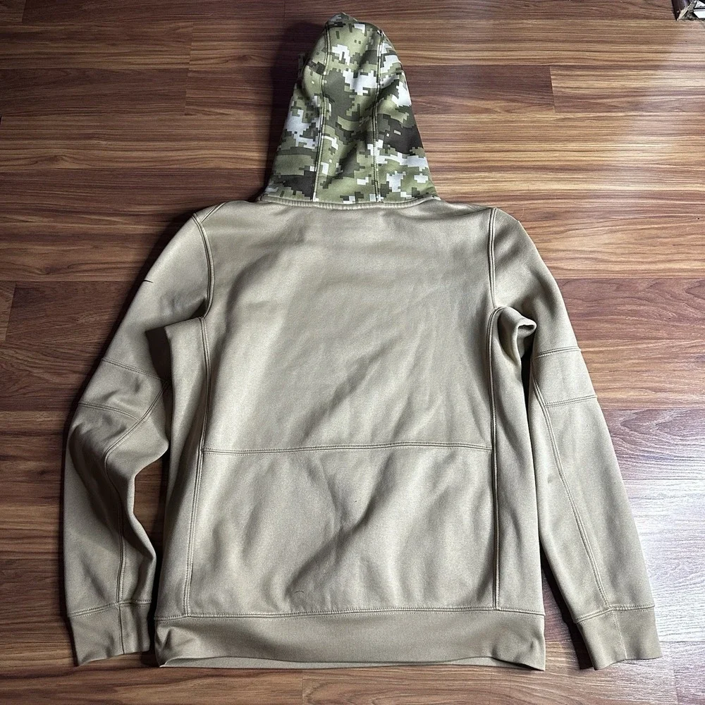 Nike OnField NFL Philadelphia Eagles Salute Service Hoodie Youth XL Camo Flag